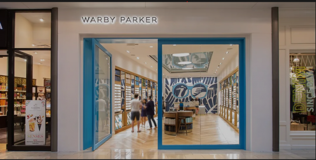 DTC品牌沃比·帕克Warby Parker在美国奥兰多的线下店